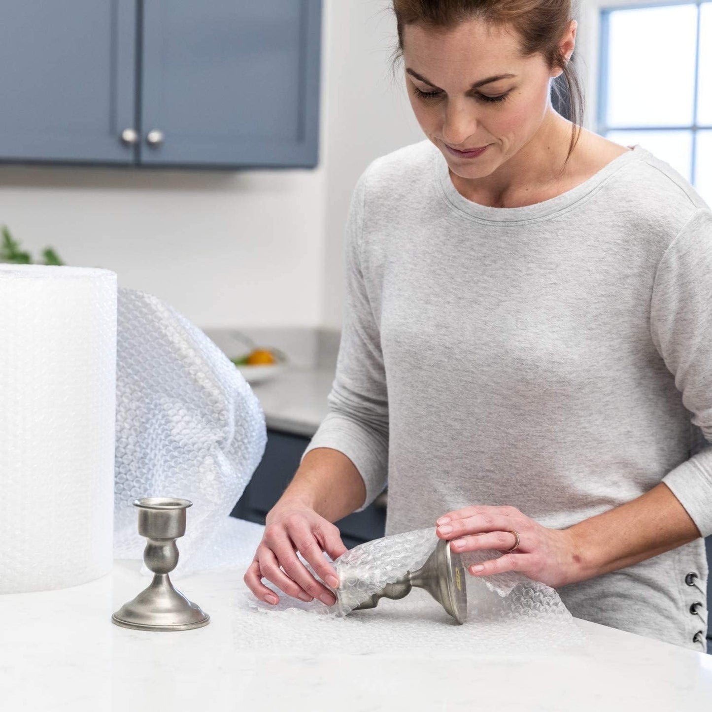 Aspect Bubble Wrap - 500MM For Moving House | Large Bubble Wrap Roll for Easy Packing Protection, Office and Industrial Use (5 meter)