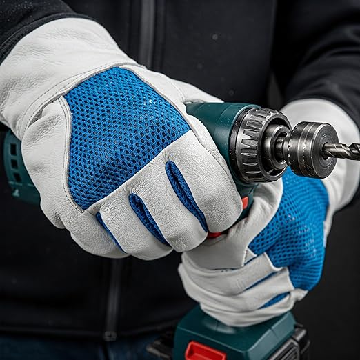 Aspect Garden Gloves for Men & Women, Heavy Duty Leather Garden Gloves, Thornproof & Breathable Work for Weeding, Planting, Pruning, and DIY Outdoor Tasks(XL)