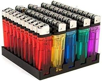 Aspect Multipurpose Disposable Lighters Pack of 20, Multipack Windproof Adjustable Long Lasting Flame, Child Safe Pocket lighters, Gas Lighters Use for Camping, Outdoor BBQ, Candle