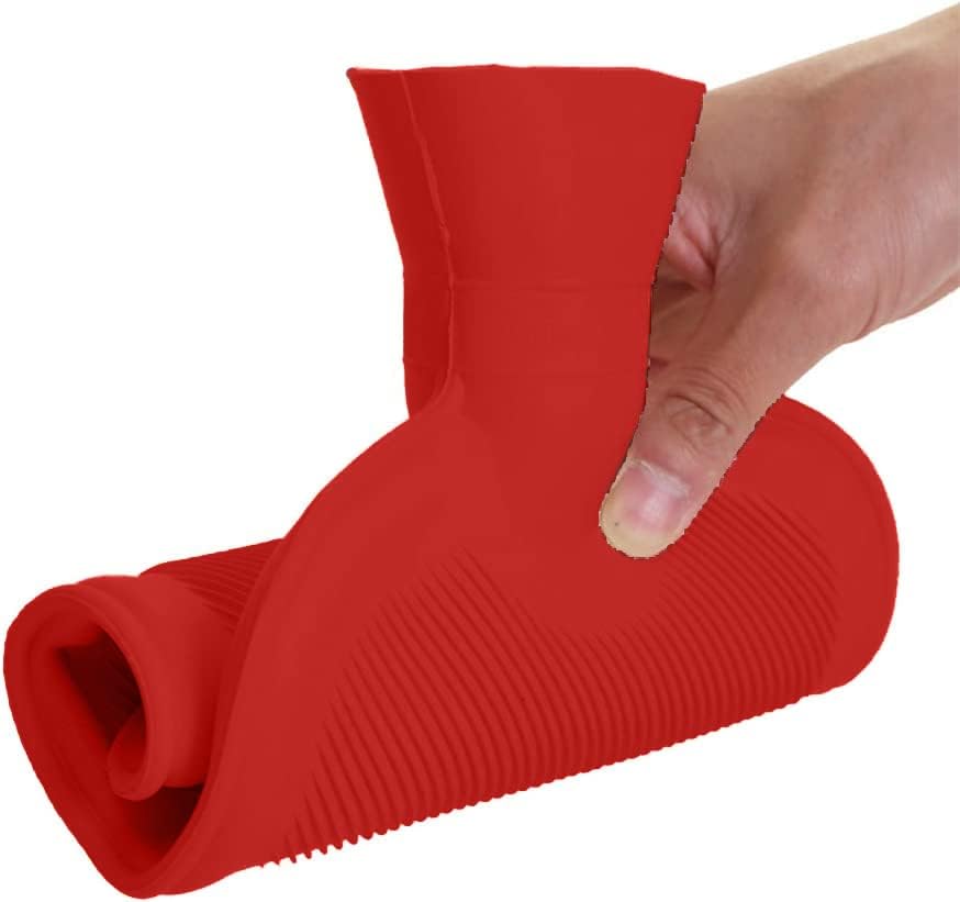 Aspect Hot Water Bottle 2L Sturdy Water Bottle | Hot Water Bag for Pain Relief, Period Pain Warm Feet, Neck, Shoulders, Hot Water Bag | Assorted Colours, Safe and Comfortable