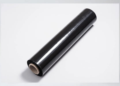 Aspect Thick Pallet Wrap Cling Film | Heavy Duty Shrink Wrap | Tear Resistant Stretch Wrap Rolls 400 mm x 250 m | Moving Essentials for Homes and Industrial use (Black, 1)