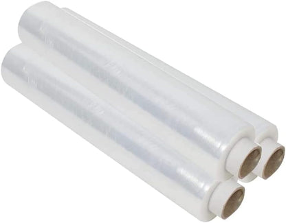 Luxtrous Thick Pallet Wrap Cling Film | Heavy Duty Shrink Wrap | Tear Resistant Stretch Wrap Rolls 400 mm x 250 m | Moving Essentials for Homes and Industrial use