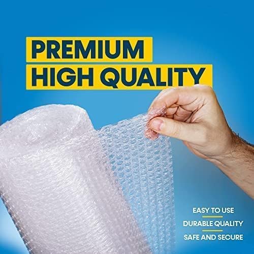 Aspect Bubble Wrap - 500MM For Moving House | Large Bubble Wrap Roll for Easy Packing Protection, Office and Industrial Use (5 meter)