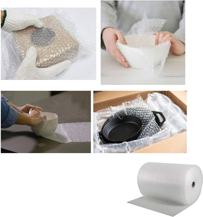 LUXTROUS Bubble Wrap for Moving House (500mm x 100m) Quality Premium Bubble Wrap Roll, Office and Industrial Use Lightweight, Durable, and UK Manufactured