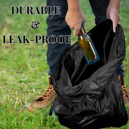 Aspect – Heavy Duty - Premium Plastic Bin Bags – With Diverse Size 50 and 100 Litres – Super Strong and Durable Garbage Bags – Ideal for Home – Office – Kitchen & Other Outdoor Uses (100 Litre)