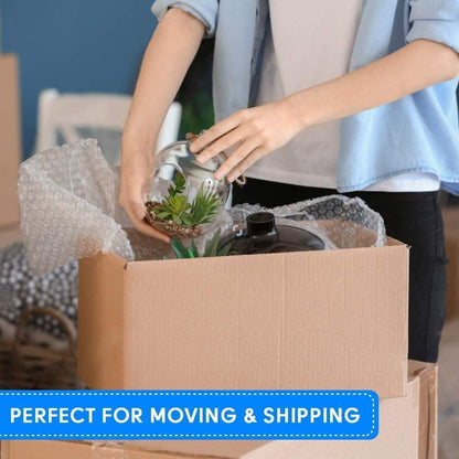 Aspect Bubble Wrap - 500MM For Moving House | Large Bubble Wrap Roll for Easy Packing Protection, Office and Industrial Use (5 meter)