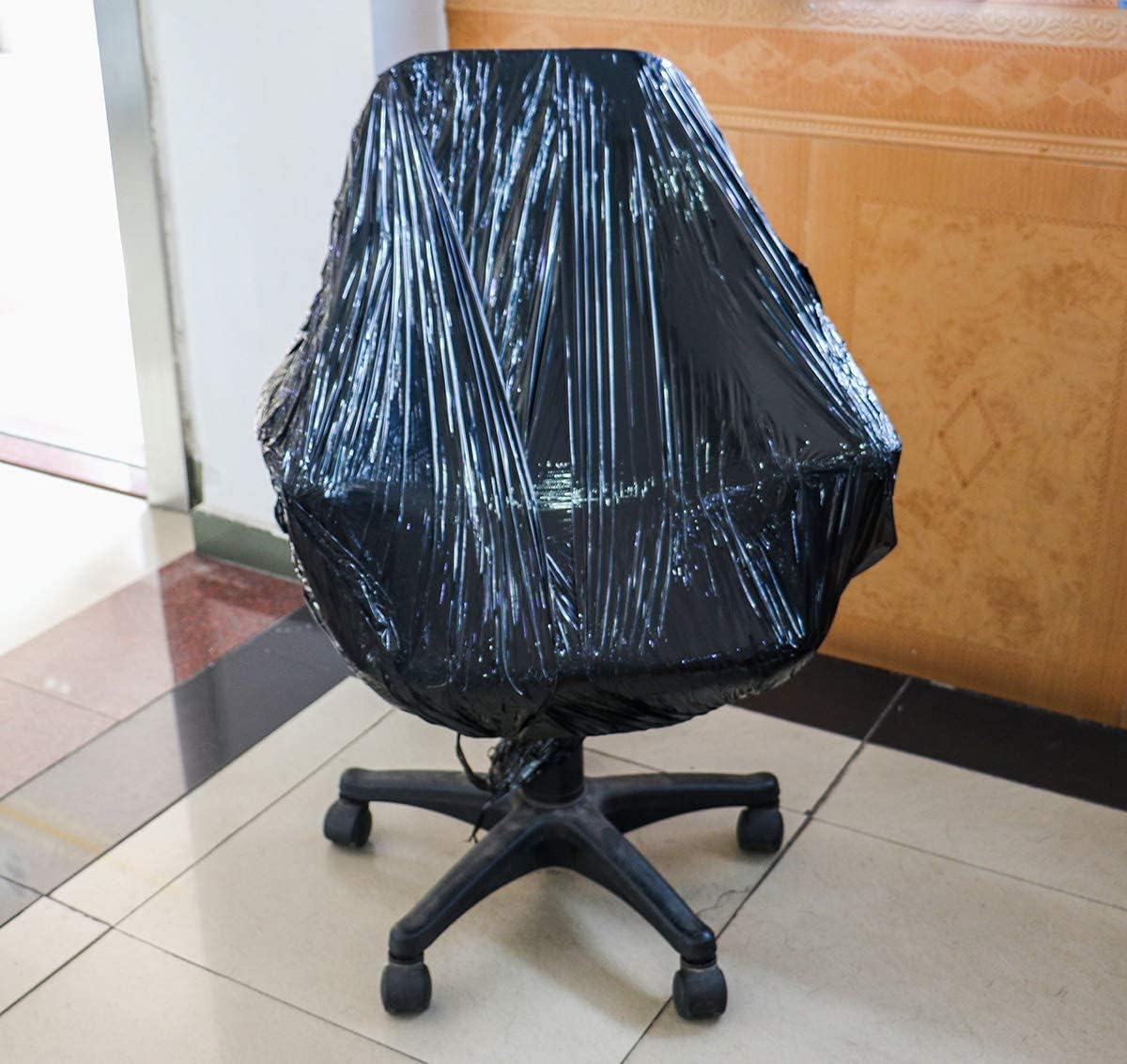 Aspect Thick Pallet Wrap Cling Film | Heavy Duty Shrink Wrap | Tear Resistant Stretch Wrap Rolls 400 mm x 250 m | Moving Essentials for Homes and Industrial use (Black, 1)