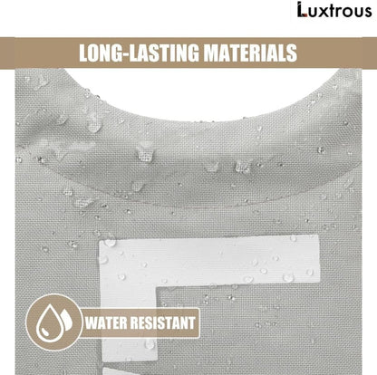 Luxtrous 90L Large Collapsible Laundry Bag, Modern Style Collapsible Fabric Large Laundry Basket, Hamper, Foldable Clothes Bag, Folding Washing Bin 6 Colors available (Sky Blue)