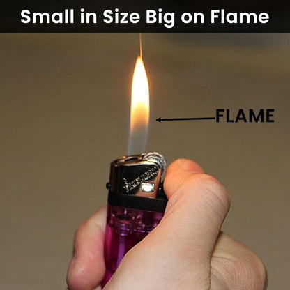 Aspect Multipurpose Disposable Lighters Pack of 20, Multipack Windproof Adjustable Long Lasting Flame, Child Safe Pocket lighters, Gas Lighters Use for Camping, Outdoor BBQ, Candle