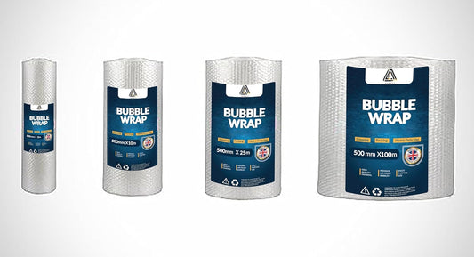 Aspect Bubble Wrap - 500MM For Moving House | Large Bubble Wrap Roll for Easy Packing Protection, Office and Industrial Use (5 meter)