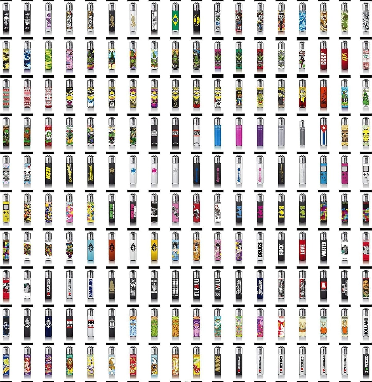 Aspect Clipper Lighter Stylish and Reliable Fire Companion Ultimate Reusable and Eco-Friendly Fire Companion cigarette lighters random Designs