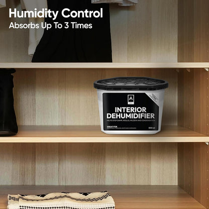 Aspect Dehumidifier Condensation Remover 500ml Moisture Absorber, Dehumidifiers for Damp, Mould, Moisture in Home, Kitchen, Wardrobe, Bedroom, Caravan, Office, Garage, Bathroom (20)