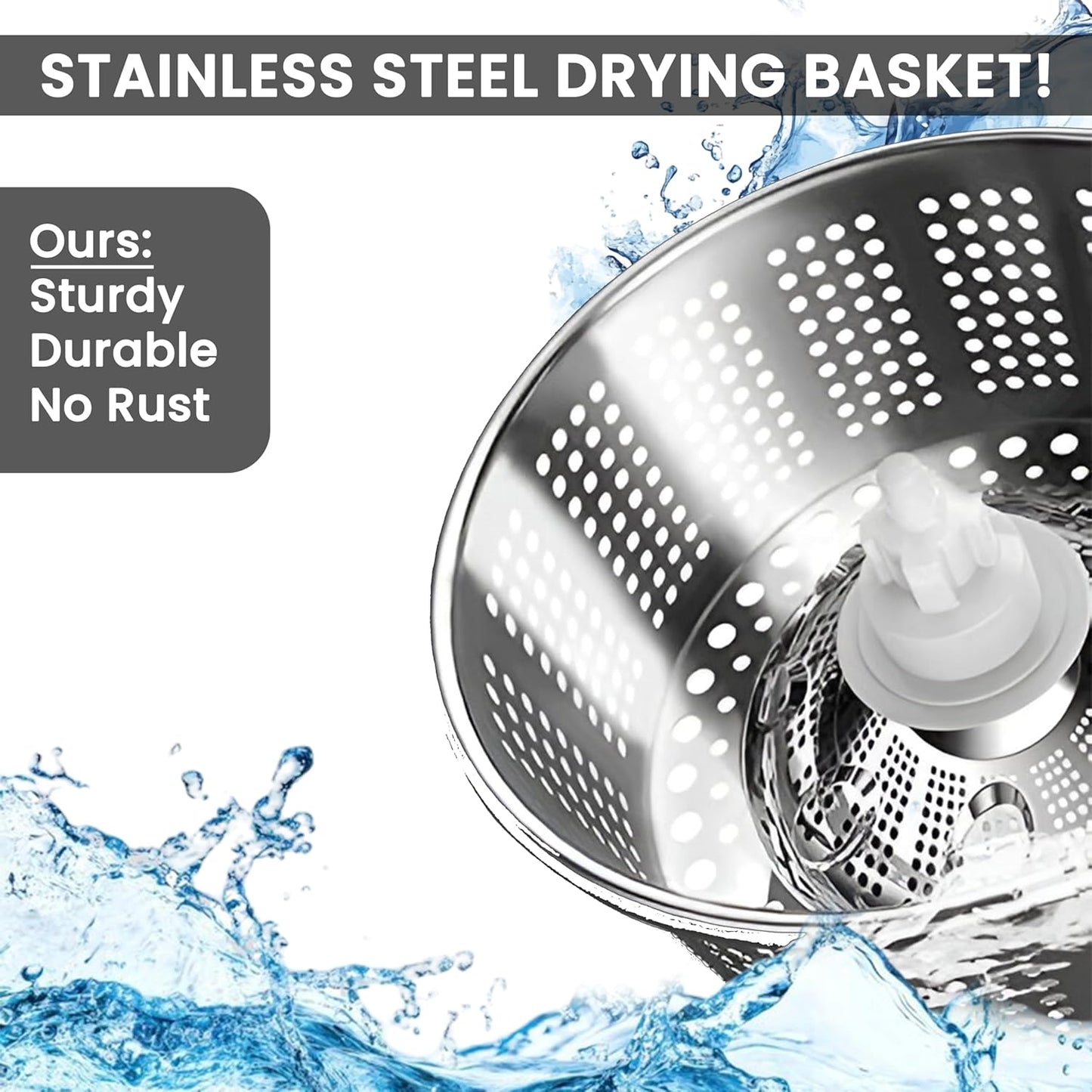 Aspect Mop and Buckets Sets Cleaning with 4 Wheel Turbo 16 Liter Microfiber Spin Wringer Mob for Cleaning tools and 360° Clean Hard Floor with EXTRA 3 Washable Mops Pads