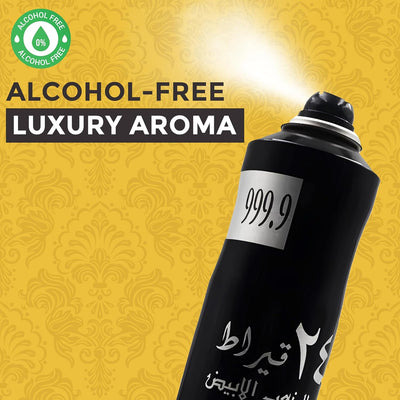 Luxtrous Long-Lasting Dubai Air Fresheners – Alcohol-Free Arabic Air Freshener for Home, Office, Hotel, Car & More | Arabian Air Freshener with Luxury Scent, 300 ml (3 x Maahir)