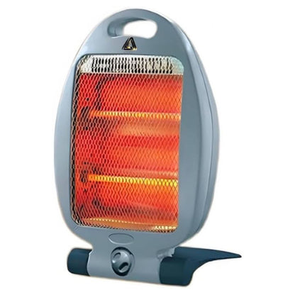 Aspect Halogen Heater - Electric Heater with 3 Heat Setting - Silent Overheat & Tip-Over Protected Room Heaters - Ideal for Home 2 light (800 Watts)