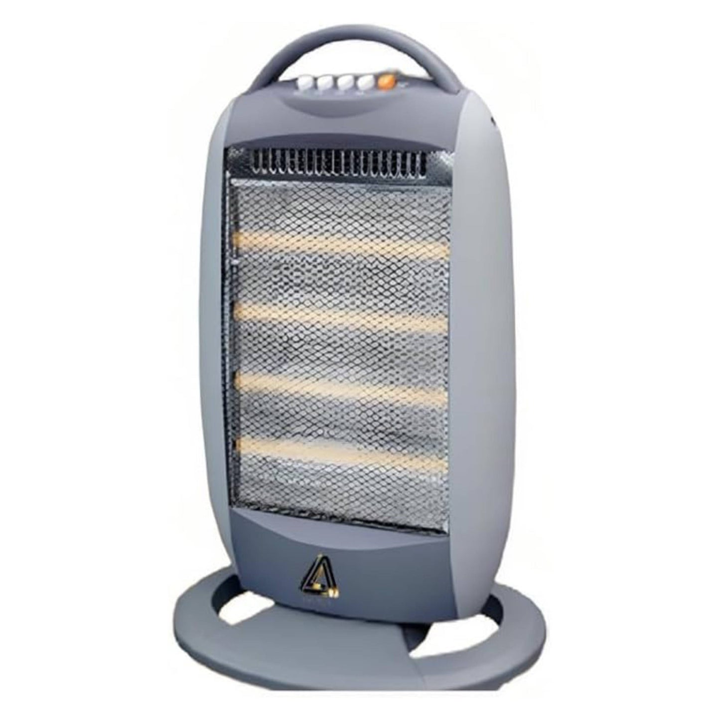 Aspect Halogen Heater - Electric Heater with 3 Heat Setting - Silent Overheat & Tip-Over Protected Room Heaters - Ideal for Home 4 light (1600, Watts)