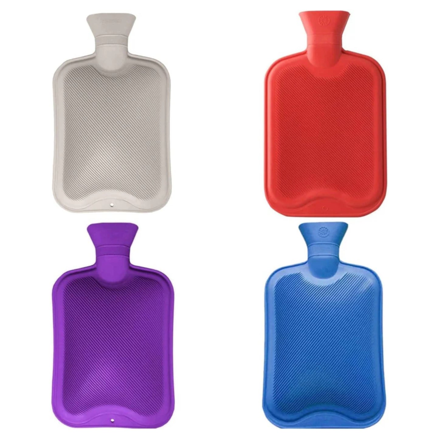 Aspect Hot Water Bottle 2L Sturdy Water Bottle | Hot Water Bag for Pain Relief, Period Pain Warm Feet, Neck, Shoulders, Hot Water Bag | Assorted Colours, Safe and Comfortable