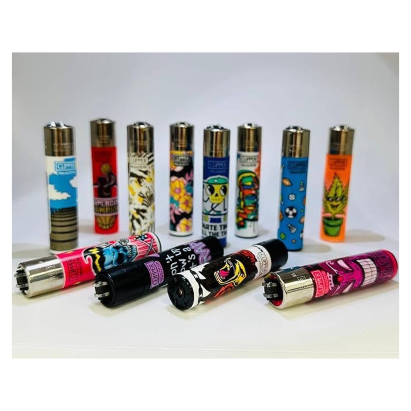 Aspect Clipper Lighter Stylish and Reliable Fire Companion Ultimate Reusable and Eco-Friendly Fire Companion cigarette lighters random Designs