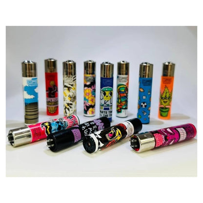 Aspect Clipper Lighter Stylish and Reliable Fire Companion Ultimate Reusable and Eco-Friendly Fire Companion cigarette lighters random Designs