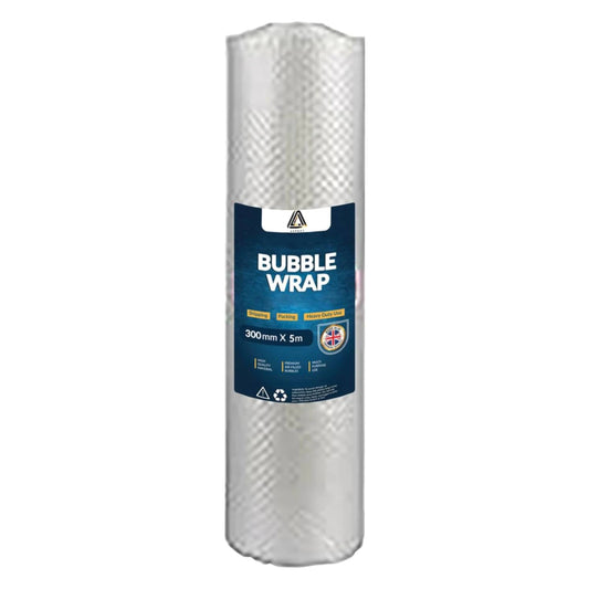 Aspect Bubble Wrap - 500MM For Moving House | Large Bubble Wrap Roll for Easy Packing Protection, Office and Industrial Use (5 meter)