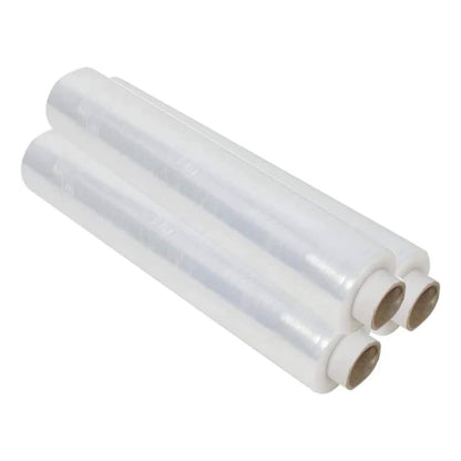 Aspect Thick Pallet Wrap Cling Film | Heavy Duty Shrink Wrap | Tear Resistant Stretch Wrap Rolls 400 mm x 250 m | Moving Essentials for Homes and Industrial use (Clear, 6)