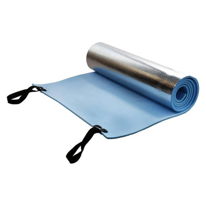 Aspect Camping Mat, 7mm Thick Outdoor Multifunctional Camping Roll Mat with Aluminum Film and Moisture-proof EVA Foam - Ideal for Hiking, Mountaineering, Picnics, and Yoga (Insulated Foam Mat)