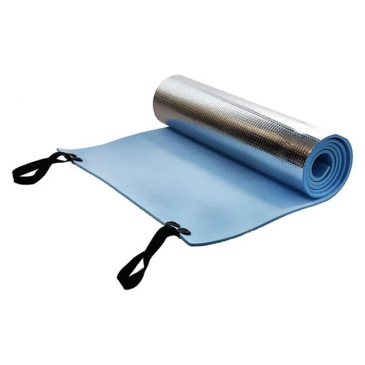 Aspect Camping Mat, 7mm Thick Outdoor Multifunctional Camping Roll Mat with Aluminum Film and Moisture-proof EVA Foam - Ideal for Hiking, Mountaineering, Picnics, and Yoga (Insulated Foam Mat)