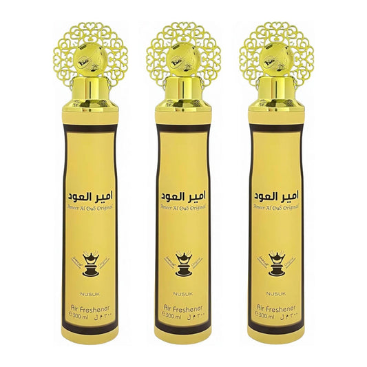 Luxtrous Long-Lasting Dubai Air Fresheners – Alcohol-Free Arabic Air Freshener for Home, Office, Hotel, Car & More | Arabian Air Freshener with Luxury Scent - 300 ml